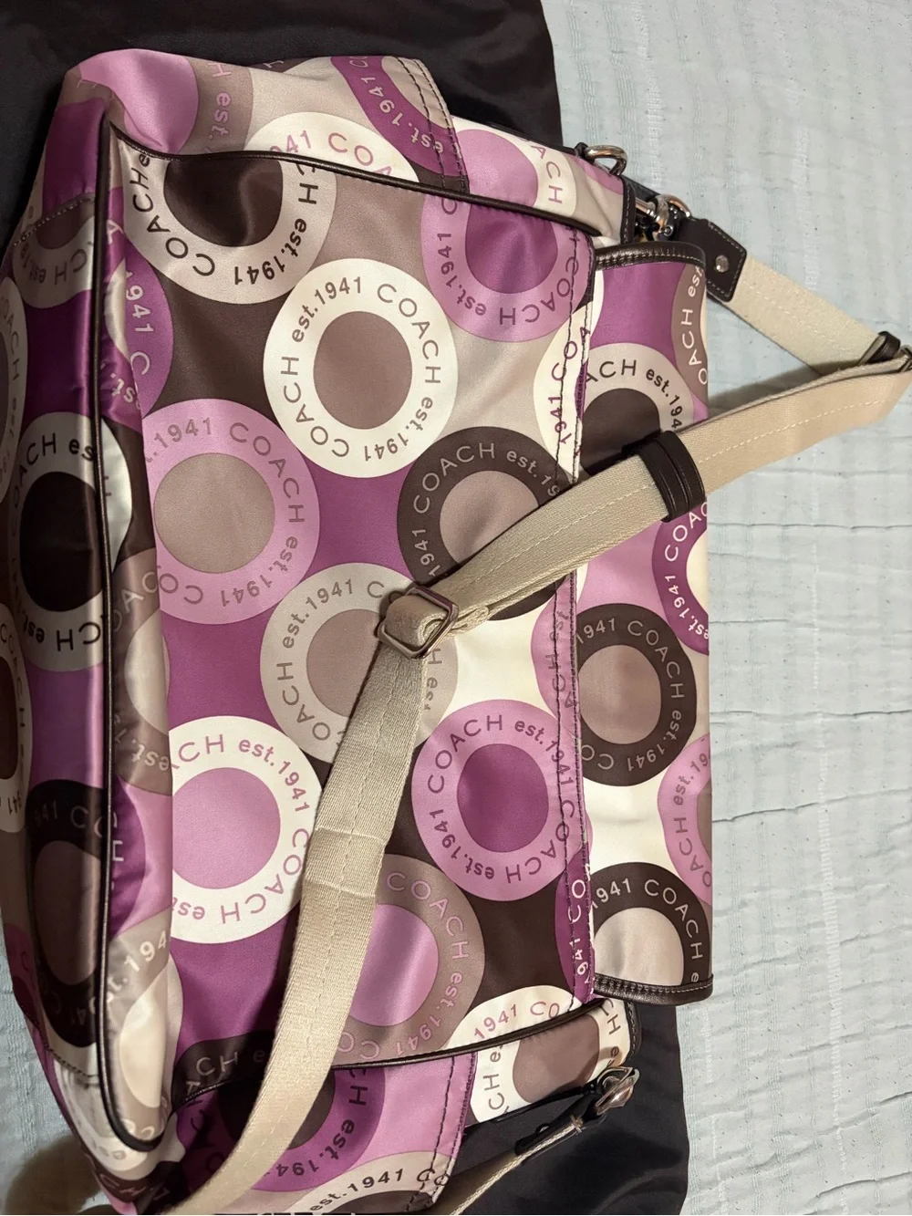 Coach crossbody circular